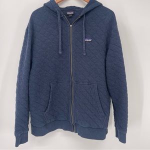 Patagonia Organic Quilt Zip Hoodie. Large. Unisex.